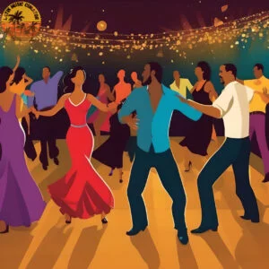 Fiesta en Peru de salsa