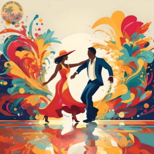 Portada moderna de salsa